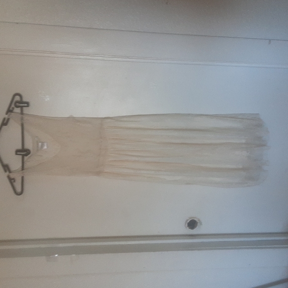 anna-kaci Dresses & Skirts - Anna- Kaci Sheer Lace Slip Dress Sz M/ L